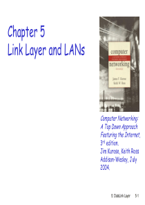 计算机网络英文课件Chapter5