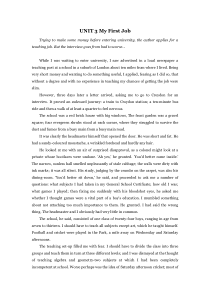 UNIT-3-My-First-Job课文翻译大学英语二