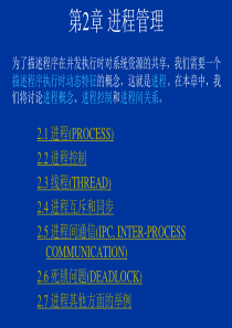 操作系统原理课件chapter2_1