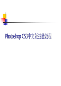 PhotoshopCS3教程(PhotoshopCS3操作大全)
