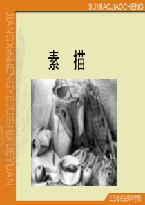 结构素描(静物写生)
