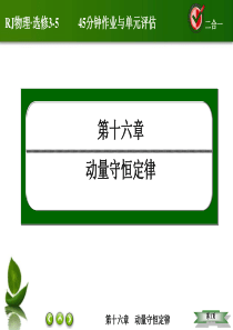 动量守恒定律ppt