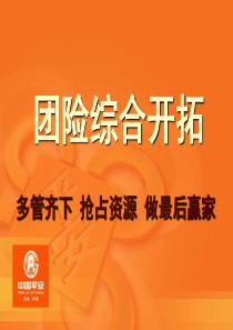 中国平安团险综合开拓-营销培训ppt投影片课件专题