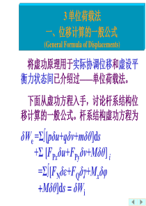 3-3单位荷载法