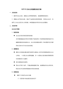 2015-8-27 8、9、10月业主送蛋糕活动方案