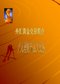 外汇黄金入门介绍