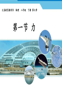 新人教版八年级物理下册《力》PPT教学课件