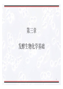 发酵工程原理与技术_江南大学-陈坚-3第三章发酵生物化学基础