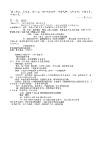 中国城市建设史重点整理