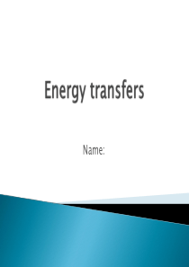 Energy-transfers