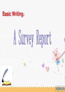 调查报告(广东高考英语作文类型)