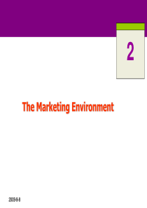 Chapter2-marketing-environment