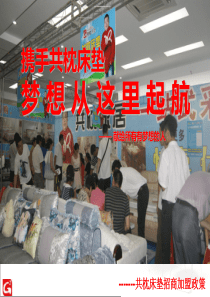 共枕家具专卖店招商加盟-床垫十大品牌