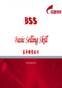 BSS销售培训资料
