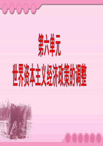 2018届高三历史必修二人教第一轮复习第六单元第17课-空前严重的资本主义世界经济危机(24张ppt