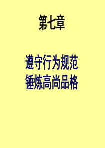 第二讲《职业生活中的道德和法律》