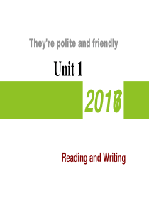4中职英语第二册,U1,L3describing people