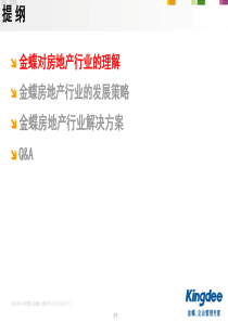 金蝶ERP解决方案---房地产(完整版)