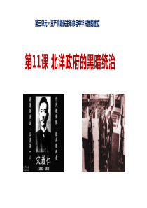 北洋军阀的黑暗统治