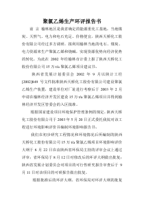 聚氯乙烯生产环评报告书.doc