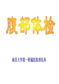 腹部体检(2004)