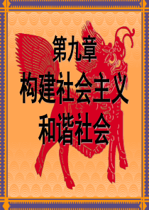 第九章构建社会主义和谐社会