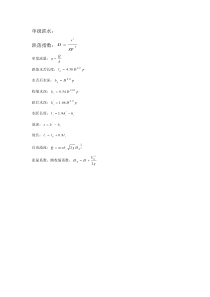 跌水公式