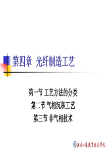 光纤生产工艺