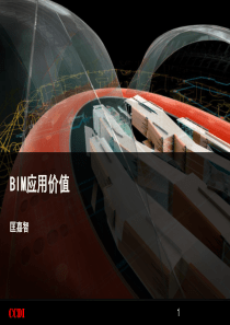 BIM应用价值 (1)