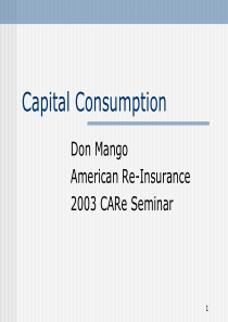 Capital Allocation - Casualty Actuarial Society  C