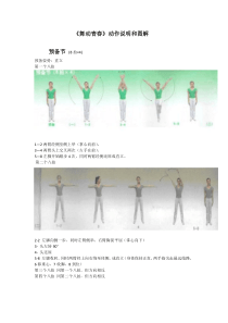 舞动青春分解动作及图解。完整版