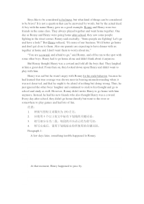 英语高考读后续写再10篇