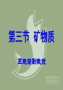 人体无机盐