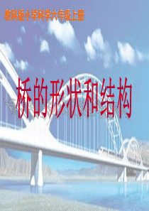 第七课桥的形状与结构