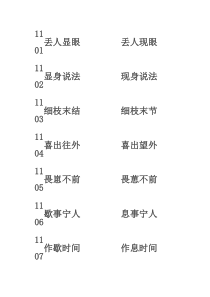 错别字12