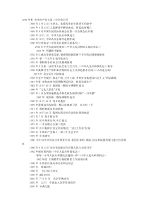 1949至今历史年表