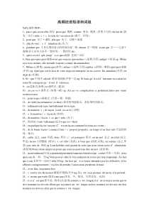 高频法语短语和词组-附赠法语常用对话