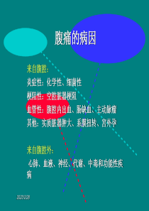 腹痛的鉴别诊断