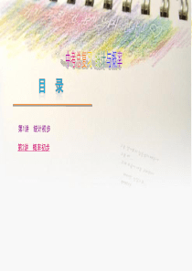 统计与概率中考复习PPT