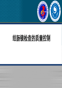 结肠镜检查质控