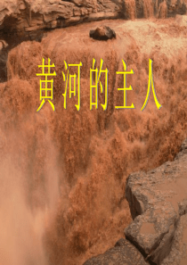 苏教版语文四下23黄河的主人