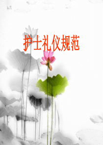 护士礼仪规范