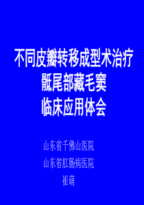 骶尾部藏毛窦-崔萌