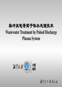 脉冲放电等离子体水处理技术