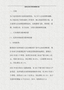 医药企业电子商务部营销方案(精)