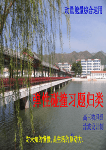 弹性碰撞习题归类