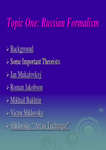 Topic-One-Russian-Formalism