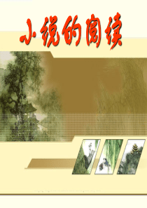 小说专题-课件下载