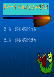 团体心理辅导-第十一章