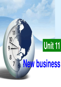 体验商务英语第二册Unit-11-New-Business